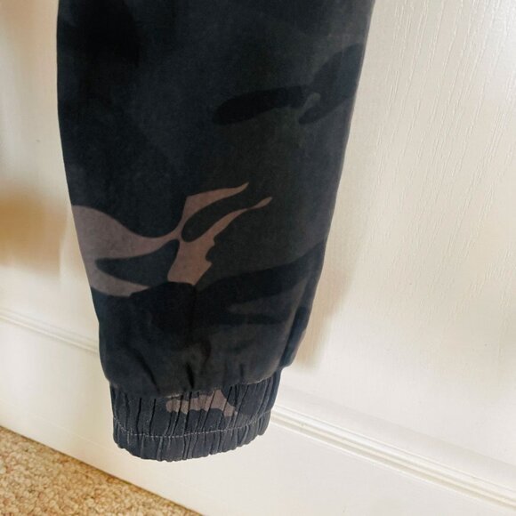 Design Lab Camo Joggers with Pockets Elastic Waist XS - Picture 7 of 9